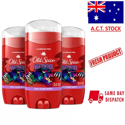 Old Spice Night Panther Deodorant Stick 85g - 1/3/6 Pack - SAME DAY SHIPPING AUS - image 1 of 4
