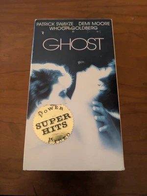 Ghost VHS Grey Tape Paramount 90s Thriller Patrick Swayze - Image 1 of 3
