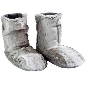 Spa Booties, Microwavable Heated Slippers, Luxury Herbal Booties, Herbal Arom... - Picture 1 of 5