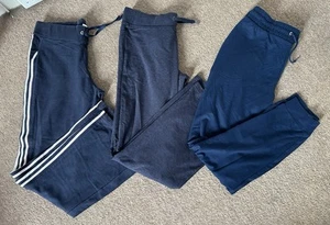 3 Womens Next, M&S & Tu Sweat Pants Joggers Bundle Job Lot All Size 12 & 31” Leg - Picture 1 of 8