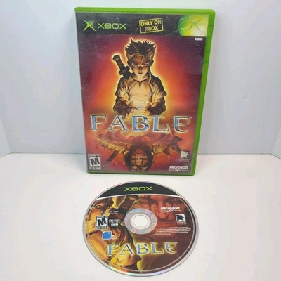 Fable Original Xbox Etiqueta Negra Microsoft 2004 Foto 1 de 4