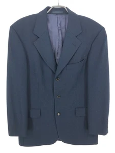 VINTAGE HUGO BOSS Men Hobbes Wool Blazer Jacket Size M (98 - 40 - 50) - Picture 1 of 11