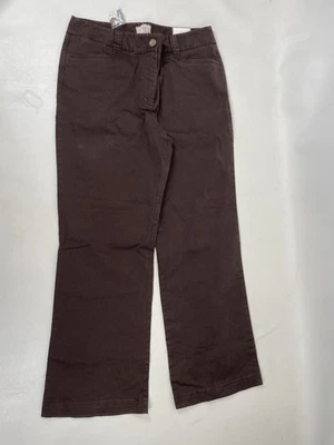 Chicos Chino Pants W Fit Regular Womens Size 1 Brown NWT - Image 1 of 4