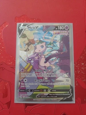 Mew V (Alternate Full Art) 251/264 Swsh08: Fusion Strike Holo - Image 1 of 2