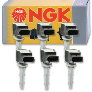 6 pcs NGK Ignition Coil for 2007-2008 Dodge Sprinter 3500 3.5L V6 - Spark rg - Picture 1 of 5