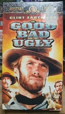 BRAND NEW Clint Eastwood The Good the Bad & the Ugly (VHS, 1966) SEALED - Image 1 of 3