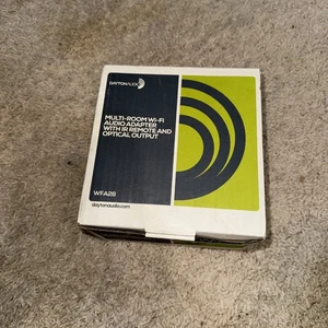 Dayton Audio WFA28 Multi-Room Wi-Fi Audio Adapter with IR Remote and Optical ... - Picture 1 of 2