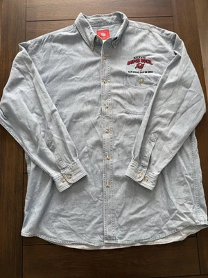 Camisa De Colección Tampa Bay Buccaneers Para Hombres XL Denim NFL Fútbol Super Bowl XXXVII Foto 1 de 4