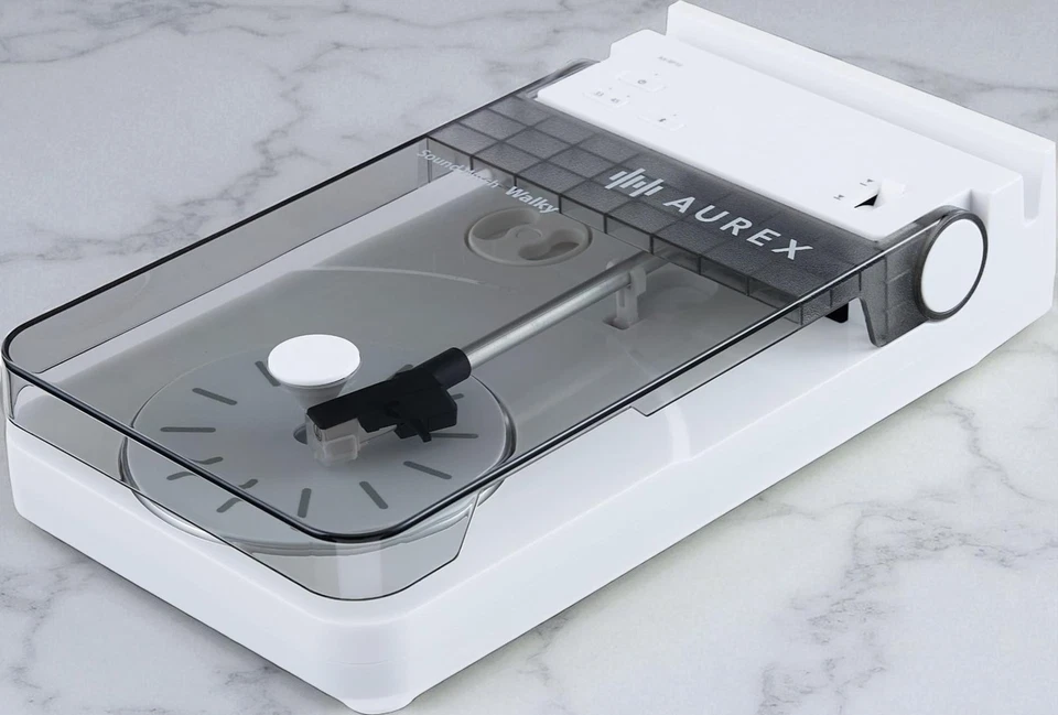 AUREX AX-RP10 Reproductor de discos compacto portátil blanco Toshiba Bluetoot...