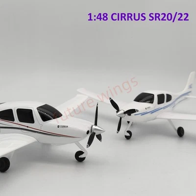 1:48 CIRRUS Aircraft CIRRUS SR20/SR22 Plastic Aircraft Model With Stand - image 1 of 4