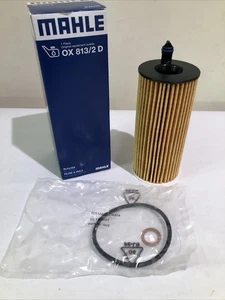 Engine Oil Filter Mahle OX 813/2D Fits 740e 430i Z4 230i X3 330i 11428575211 - Picture 1 of 4