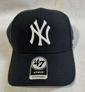 New York Yankees '47 Navy Baseball Cap Hat New WIth Tags Adult Unisex - Picture 1 of 7