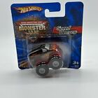 Monster Jam Speed Demons Hot Wheels Mini Pull Back Toy Car (Nitemare Express)