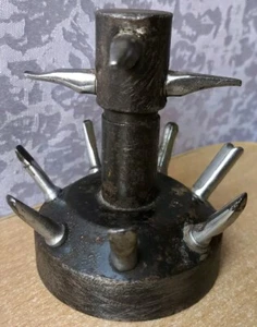 Rare ANTIQUE VINTAGE Anvil Miniature Blacksmithing Dental teeth Ussr Soviet  - Picture 1 of 23