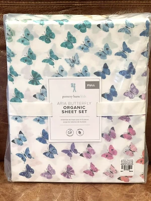 全新 Pottery Barn Kids Aria 蝴蝶 全套 4 件套 — 第 1/2 张图片