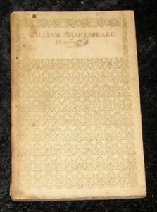 William Shakespeare Songs and Verses Edited by G D H & M I Cole - Picture 1 of 1
