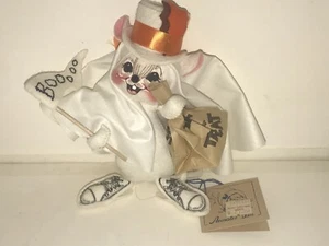 1994 Annalee Puppe Halloween Geist Trick or Treat Maus Booooo NEU ETIKETT #3060 NH - Bild 1 von 2