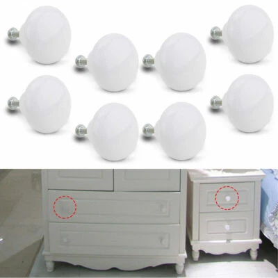 32x Ceramic Door Knobs Furniture Cabinet Cupboard Wardrobe Drawers Pulls Handles - Image 1 of 2