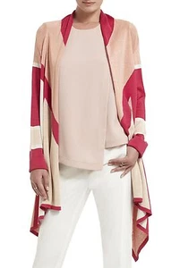 NUEVO BCBGMAXAZRIA AZALEA COMBO COLOR BLOQUEADO CÁRDIGAN ABRIGO MRU4G504/B116 TALLA S - Imagen 1 de 3
