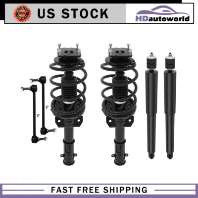 Front Struts Spring Sway Bars Rear Shock Absorbers for 2011 - 2014 Ford Mustang Foto 1 de 4