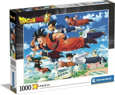 NEW (Dinged Box) Clementoni 39671 Dragon Ball Z Super 1000 Pc Jigsaw Puzzle - Image 1 of 4