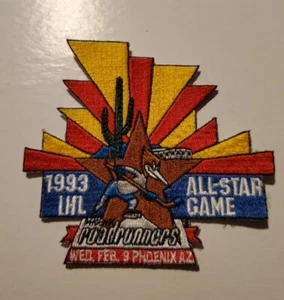 Phoenix Roadrunners 1993 IHL All-Star Game Mer. 3 febbraio Patch Hockey - Foto 1 di 5