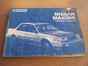 1987 Nissan Maxima Owner's Manual OM7E-0U11U1 - Picture 1 of 9