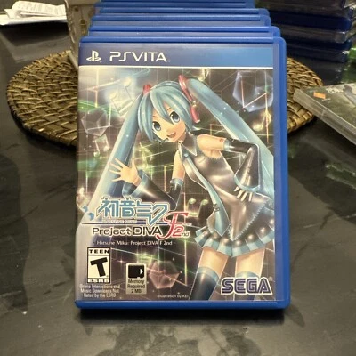 Hatsune Miku: Project Diva F 2nd (Sony PlayStation Vita, 2014) Foto 1 de 3