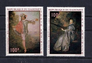 Estampillas Dahomey #C138 y 139, MH OG, arte - ¡ENVÍO GRATUITO!¡! - Imagen 1 de 1