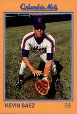 1989 Columbia Mets Grand Slam #6 Kevin Baez Brooklyn New York NY Baseball Card