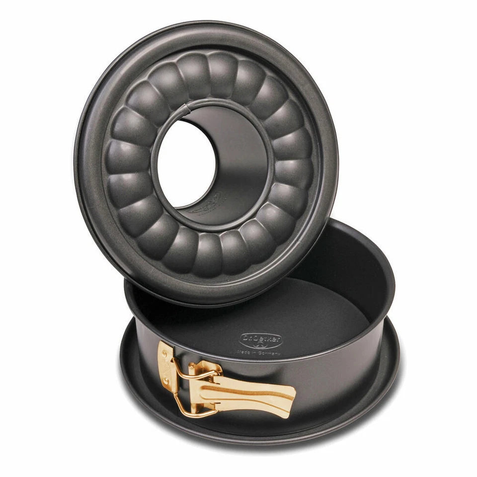 Dr. Oetker Springform 18cm Back-Freude Classic mit Flach- und Rohrboden Backform - Bild 1 von 1