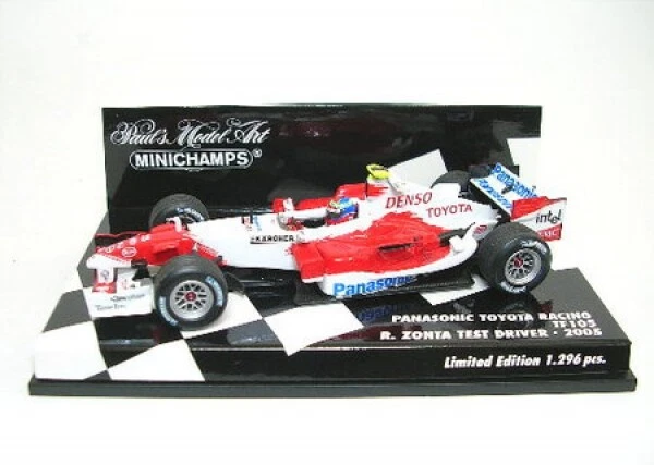 Toyota TF105 No.38 R.zonta (Testfahrer) Formula 1 2005 - 1:43 MINICHAMPS - Immagine 1 di 1