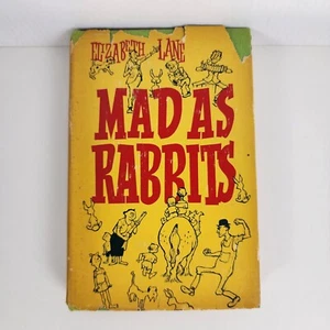 Mad As Rabbits by Elizabeth Lane Vintage Hardcover 1964 - Picture 1 of 6