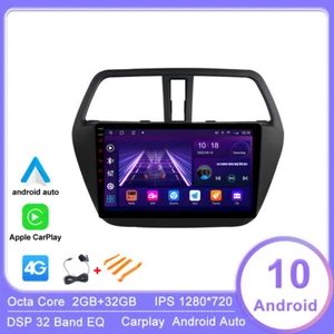 9" Android 12 Car Stereo Radio for Suzuki SX4/S-Cross 2014-17 GPS NAV DSP BT IPS - Picture 1 of 8