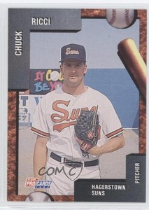 1992 Fleer ProCards Minor League Chuck Ricci #2554