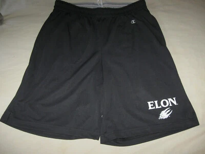 Pantalones Cortos de Baloncesto Elon University Phoenix Para Hombre Medianos Campeón Carolina del Norte Foto 1 de 4