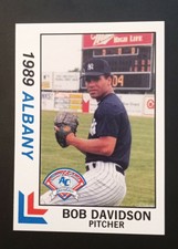 1989 Best Albany-Colonie Yankees Bob Davidson #3