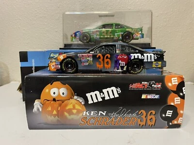 2000 Ken Schrader Green Revell & Halloween Action M&Ms 1/24 diecast - Image 1 of 4