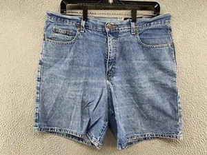 Vintage Eddie Bauer High Rise Denim Mom Shorts in Women’s Size 16 - Picture 1 of 12