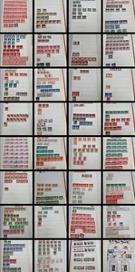 Germany Postage Stamp Collection Album 1590 Pieces 010 - Deutsche Briefmarke - Bild 1 von 24