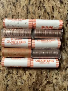 State Quarters Alaska 10 Rolls Denver Mint Uncirculated Bank Wrap - Picture 1 of 1
