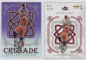 2016-17 Panini Excalibur Crusade Purple /49 Kevin Love #32