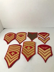 Vintage Lot of 11 US Military Assorted Patches - Picture 1 of 6