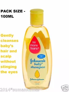 JOHNSON'S BABY SHAMPOO NO MORE TEARS FOR BABY SOFTEN HAIR 100ML - Picture 1 of 2