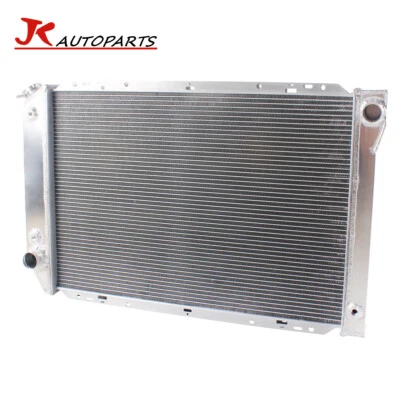 Radiador de aluminio 19" W para Ford F150 F250 F350 Bronco 1980 1981 5,0 L 5,8 L 7,5 L Foto 1 de 4