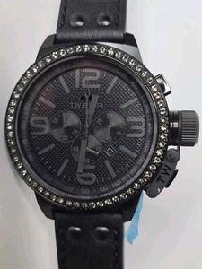 TW Steel Canteen Quartz Chronograph Men's Watch 50mm Black - Picture 1 of 6