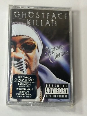 Supreme Clientele [PA] by Ghostface Killah (Cassette, 2000, Sealed, Hype Sticker Foto 1 de 4