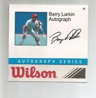 Rare Vintage Barry Larkin WILSON Baseball Glove Tag Cincinnati Reds