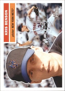 2005 Topps Heritage New York Mets Baseball Card #224 Kris Benson