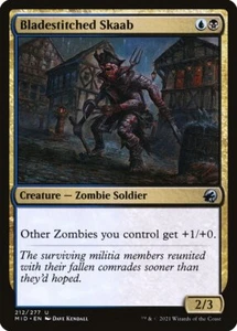 Bladestitched Skaab Foil (212) Innistrad: Midnight Hunt MID MTG Magic - Picture 1 of 1